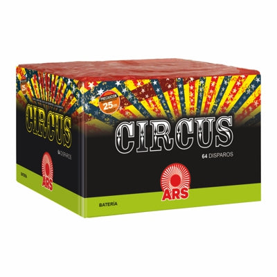 BATERIA CIRCUS 20 MM d.  64 sortides