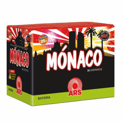 BATERIA MONACO 25 MM d.  36 sortides
