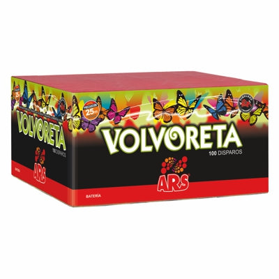 BATERIA VOLVORETA 25MM d.  100 sortides